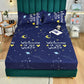 Wrinkle Bed Cover Pillowcase Three-piece Venting Cover Breathable Double Bed Bed Suit Skin Dust Cover