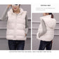 Cotton Vest Removable Hat Spring and Autumn Short Down Cotton Jacket
