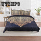 Duvet Cover Set 3D Embroidery  Painting 4PCS Bedding Sets Comforter Duvet Set 11 Sizes Choose