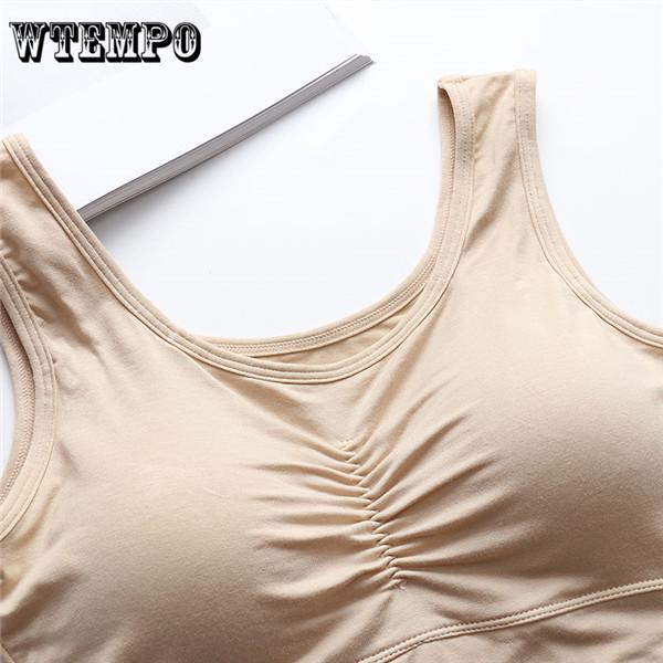 Sports Bra Top Shockproof Breathable Bra Support Pure Cotton Fitness Women Top Sports Wear for Women