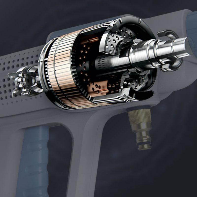 138VF Luxury High Pressure Water Gun Set Wireless Garden Spraying Machine Car Washer Cleaning Artifact with Tool Box