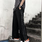Spring and Autumn Korean Sports Casual Pants Loose Straight Letter High Street Boys and Girls' Pants