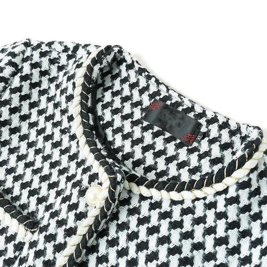 Spring Coat Women's Western Style Noble Short Jacket Middle-aged and Elderly Large Size Tooling Top