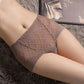 2PCS Lace Panties Ladies Sexy Charming Middle High Waist Plus Size Underwear Abdominal Hip Lift Pure Cotton Seamless Briefs