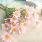 Dried Flowers Small Daisies Fake Flowers Simulation Flowers High-end Decoration Living Room Bouquets Flowers Simulation Photo Props Wedding Decoration
