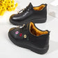 Women's Cotton boots Autumn and Winter Cloth Shoes Plus Velvet Thick Non-slip Cotton Shoes Mother Shoes