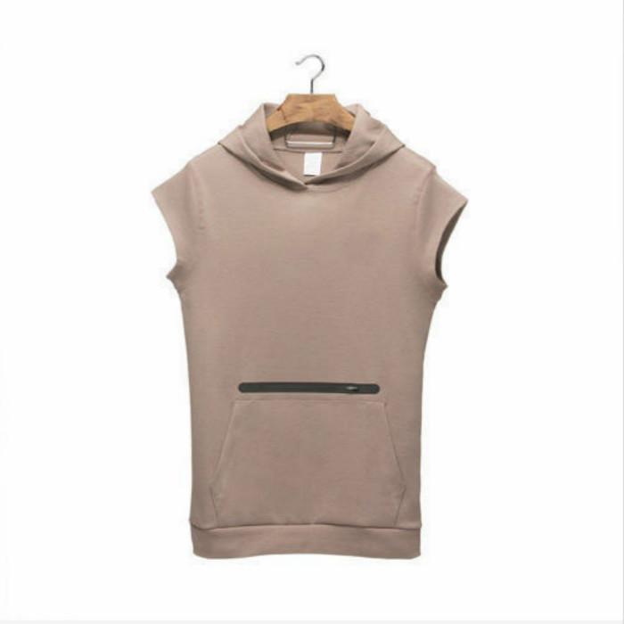 Spring Pullover Hoodie Muscle Brothers Loose Multi-pocket Running Training Sports Workout Clothes