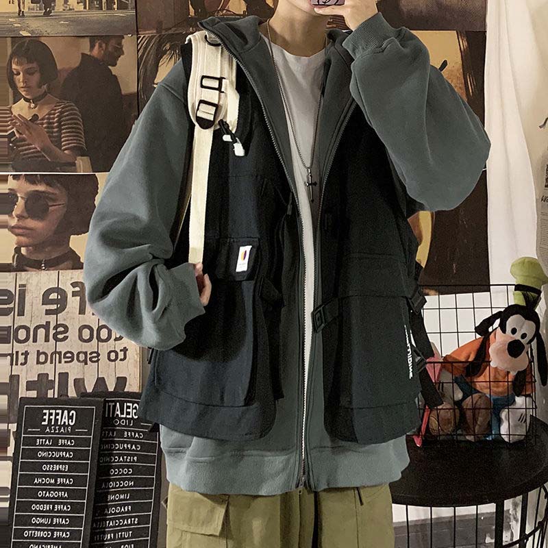 Sweater Male Spring Autumn Casual Hoodie Autumn Jacket Daily Casual Hoodie