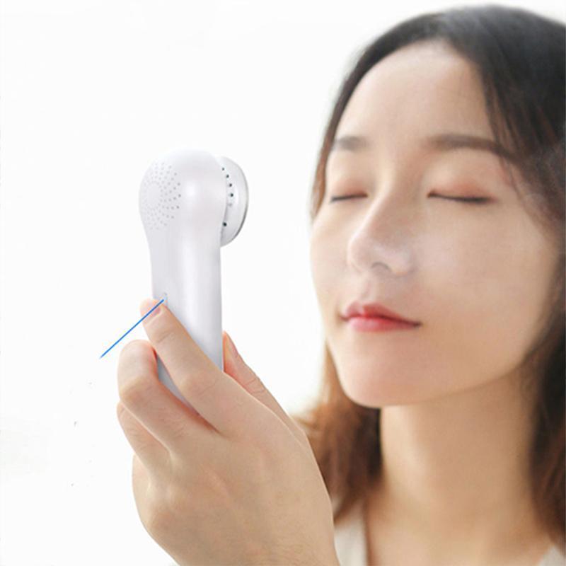 Rechargeable Vibration Hot-Cold Beauty Instrument Facial Massager Essence Import Cleansing Beauty Instrument Skin Rejuvenation