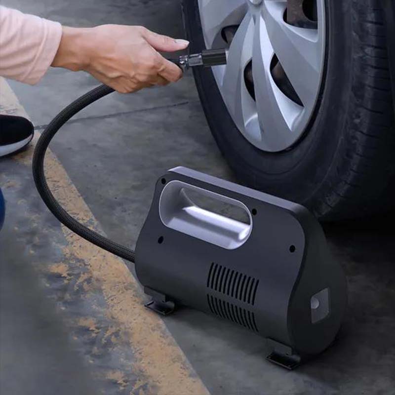 Inflatable Pump Car Inflatable Tool Car with Electric Tire Air Pump Small 12v Portable Household Multi-function Car Inflatable Accessories