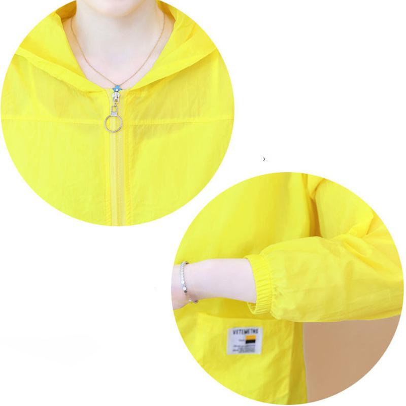 Ice Silk Summer Thin Sunscreen Suit Slim Student Short Coat UV Protection Sunscreen Clothing