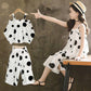 Girls' Summer Suits Big Children Western Style Korean Children's Summer Net Red Fashionable Chiffon Two-piece Suit