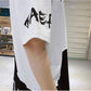Summer Men's Contrast Color Short-sleeved T-shirt Sports Casual Suit Trendy Casual Five-point Shorts Handsome Summer