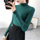 Knitwear Women's Round Neck Skinny Sweater Spring and Autumn Shirt Shirt Long Sleeve