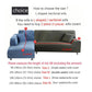 1/2/3/4 Seat Printed Magic Sofa Cover Sectional Sofa Slipcovers Stretchable Elastic Sofa Cover for Living Room Couch Cover Armchair Cover
