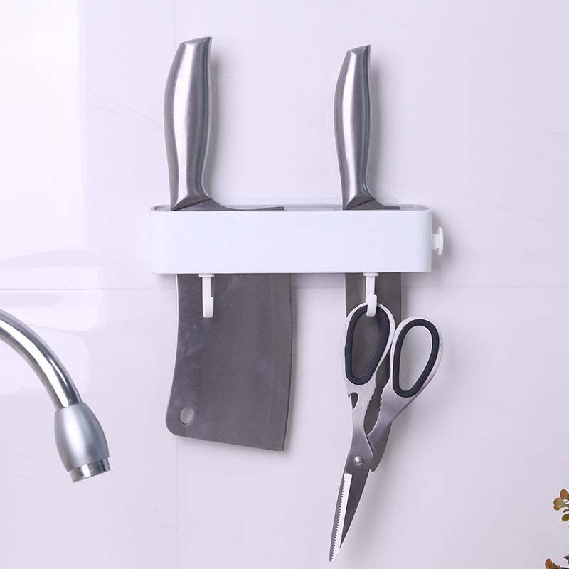 Wall-mounted Fruit Knife Storage Rack Multi-function Rack Kitchen Supplies Tool Storage Rack