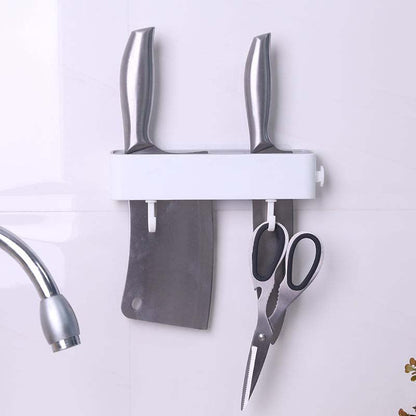Wall-mounted Fruit Knife Storage Rack Multi-function Rack Kitchen Supplies Tool Storage Rack