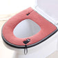 Cute Retro Breathable Toilet Seat Cushion Universal Household Zipper Waterproof Toilet Seat Toilet Cover