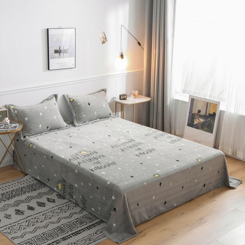 Plus Velvet Thick Warmth Soft Blanket Flannel Sheet Coral Fleece Blanket Four Seasons Blanket Nap Air Conditioning Blanket
