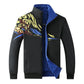 Men Baseball Jacket Autumn Male Coats Slim Fit Pilot Jackets Men's Stand Collar Bomber Jacket Coat