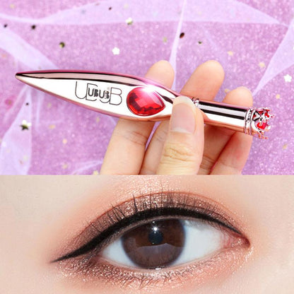 High quality diamond eyeliner waterproof non-staining eyeliner student beginner not easy to discolor