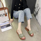 Thick-soled Sandals Women's Summer Outer Wear Non-slip Wear-resistant  Soft-soled  Slippers