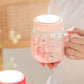 High-value Ceramic Mug with Lid Spoon Water Cup Female Home Cute Cup Large Capacity Breakfast Cup Gift Student