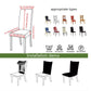 Plain Dining Chair Cover Spandex Elastic Chair Slipcover Case Stretch Seat Cover for Wedding Hotel Banquet Living Room