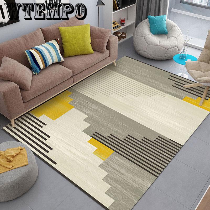 Living room carpet simple coffee table blanket plush mat bedroom big carpet bathroom room blanket