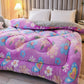 Super Warm Lamb Quilt Winter Blanket 5Kg Double-sided Velvet Quilt Thickened Warm Plush Comforter Core