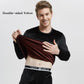 Men Winter Plus Velvet Thicken Thermal Underwear Tight Suit Wearable Comfortable Versatile Soft Lining O-neck Male Pajamas Spring Long Sleeve Clothes