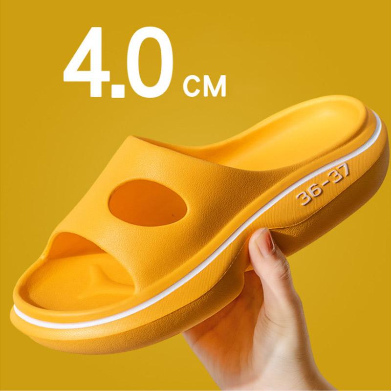Ladies Home Indoor Sandals and Slippers Summer Non-slip Household Soft Bottom Thick Bottom Bathroom Bath Women Slippers