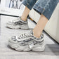Ladies Thick-soled Height-increasing Shoes Fashion All-match Casual Sports Shoes Spring and Summer Outdoor Running Breathable Clearance Shoes