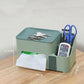 Tissue Box Living Room Household Multi-function Pumping Box Coffee Table Remote Control Storage Box Light Luxury Creative Roll Paper Tube