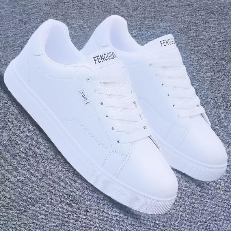 Spring Fashion Men's White Shoes Breathable Casual Men's Net Red Shoes Korean Men's Sneakers Outdoor Sports Men's Shoes