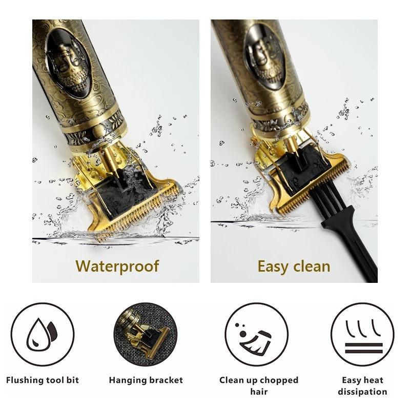 Electric Hair Clipper Hair Trimmer for Men Rechargeable Electric Shaver Beard Barber Hair Cutting Machine for Men Hair Cut