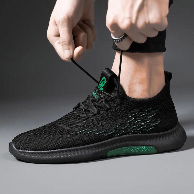 Men's Spring and Autumn Non-slip Breathable Thin Mesh Men's Shoes All-match Running Shoes Sneakers