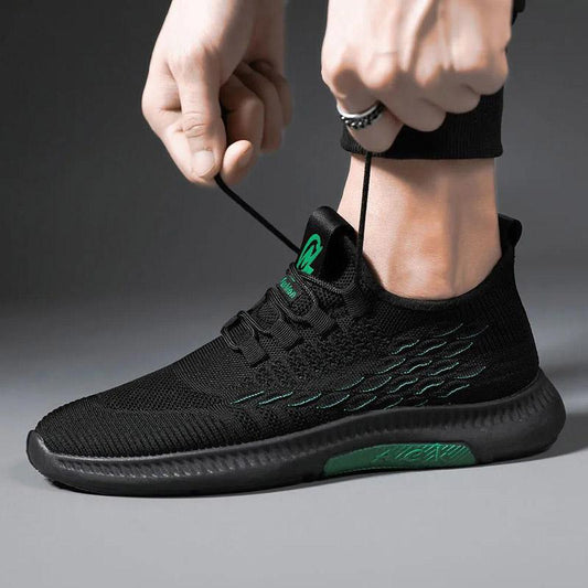 Men's Spring and Autumn Non-slip Breathable Thin Mesh Men's Shoes All-match Running Shoes Sneakers
