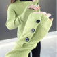 Women's Pile Collar Knit Bottoming Shirt Autumn and winter new sweater style high-necked slim fit slim top