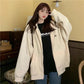 Autumn Sweater Student Cute Hooded Cardigan Sweater Female Ins Plus Velvet Thick Zipper Jacket Long Sleeve Cardigans for Women