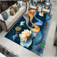 3D Printed Retro European Style Carpets Living Room Bedroom Study Bedside Carpet Decor Model Rugs