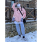 Winter Down and Down Padded Coat Korean Style Loose Student Bread Coat Women's Winter Coat Short Padded Jacket