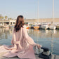 Autumn and Winter Woolen Coat Korean Style Fashion Waist Woolen Coat Women's Thick Large Size Mid-length Over-the-knee Coat