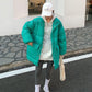 Padded Jacket Winter Coat Women Thick Cotton Coat Korean Style Loose Mid-length Cotton Coat Oversize Women's Trend