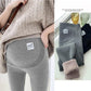 Pregnant Women's Pants In Winter Wear Thickened Plush Leggings Pregnant Women's Clothes Autumn and Winter Warm Cotton Pants Winter Clothes