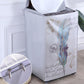 Washing Machine Cover Automatic Sunscreen Laundry Dryer Waterproof Protector Silver Cartoon Animal Printed Dust Proof Case