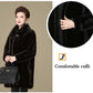 Winter Imitation Mink Fur Coat Female Fur One-piece Imitation Mink Velvet Fur Coat Mid-length Thickening