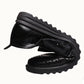 Men's Mesh Leather Shoes Cover Toe Pu Material Peas Shoes Soft Bottom Comfortable Breathable Driving Shoes Men's Shoes