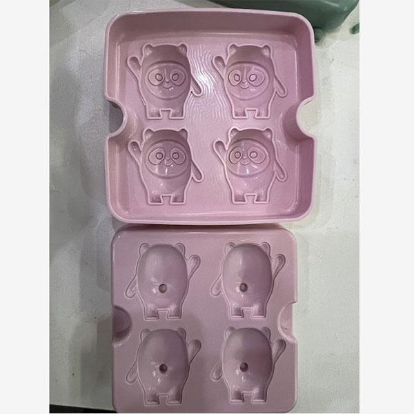 DIY Baking Cake Mold Silicone Ice Cube Mold Creative Homemade Ice Cube Mold Baking Tools Panda Mould Sugar Mold Handmade Soap Molds