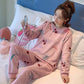 Women's Autumn and Winter Coral Velvet Thick Pajamas Flannel Plus Velvet Outer Wear Home Service Suit